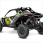Preview: X-Design Neon Yellow S Version for Can-Am Maverick R 2 Doors